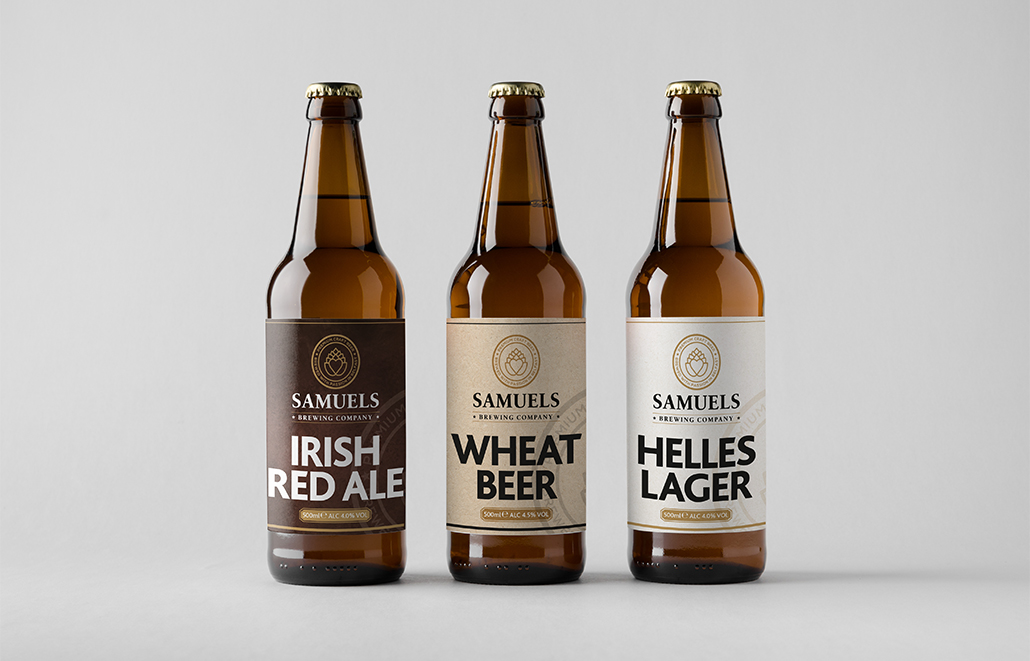 Packaging Design - Samuels Brewing Company
