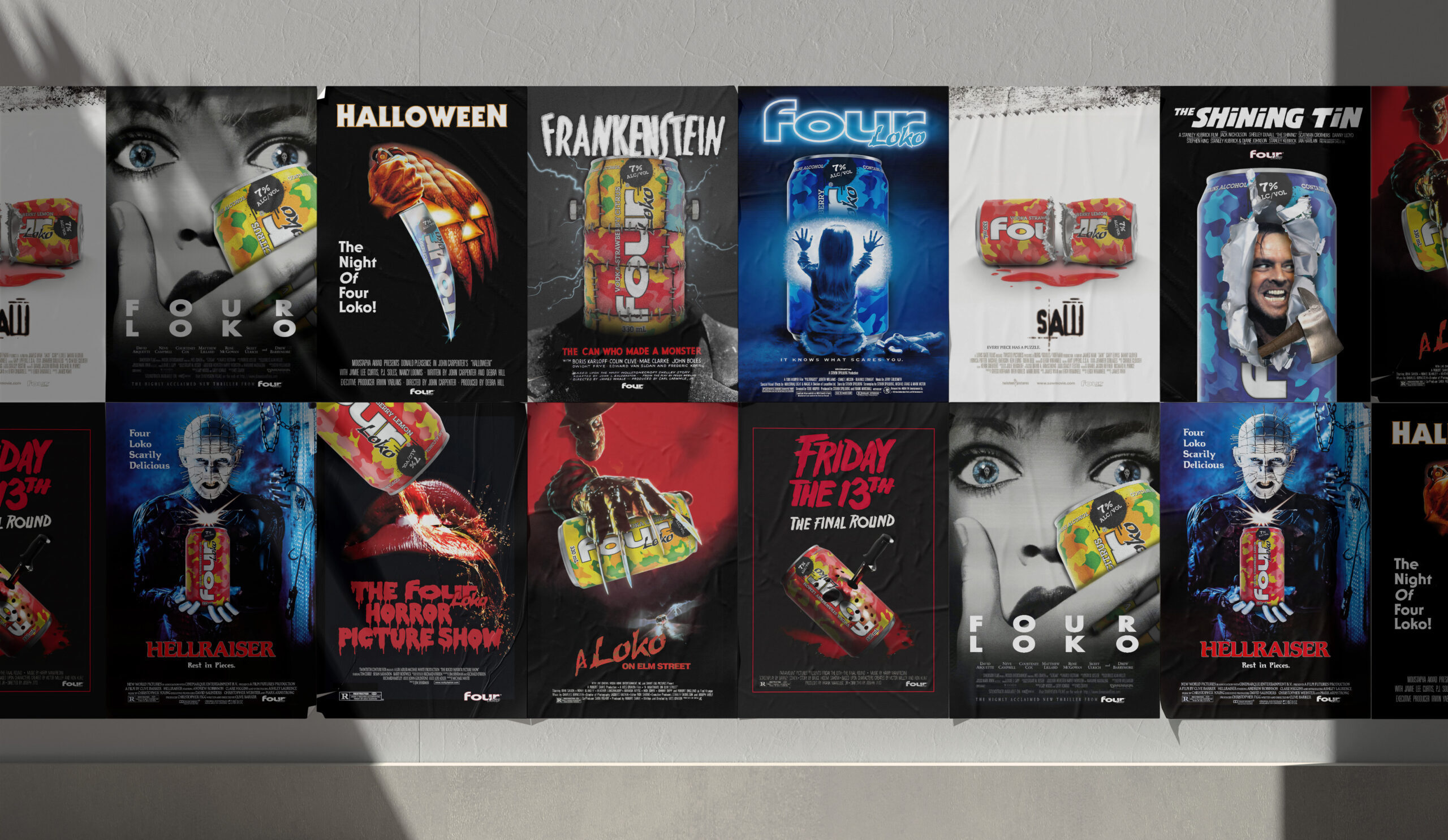 Halloween Promo Posters - Four Loko